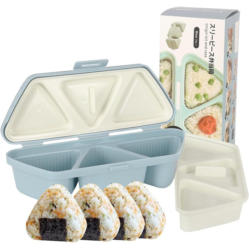 Yeanifeana 6 in 1 Sushi Mold for Onigiri Rice Balls,