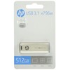 HP USB 3.1 512GB USB Flash Drive X796 White