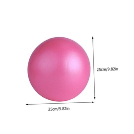 BESPORTBLE 1 Set of Anti-Burst PVC Exercise Balls Balancing Stability Trainer for Hip Back Leg Shoulder Muscles Random