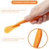 APOMOONS Orange Peeler 1 Piece, Orange Peeler, Plastic Peeler, Orange,