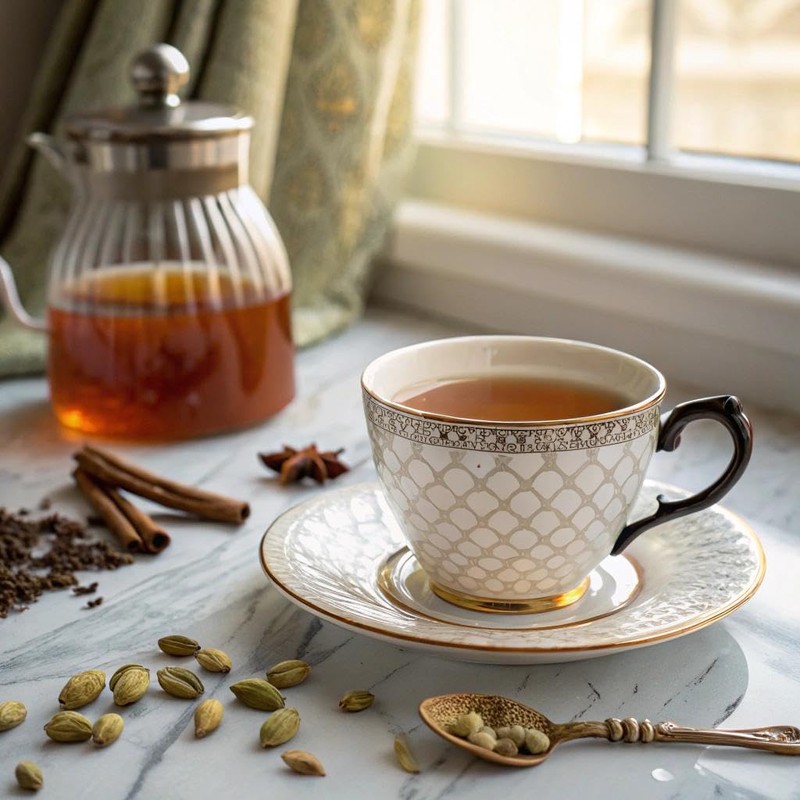 The Republic of Tea Cardamom Creme Brulee Black Tea, 36