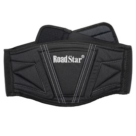 ROAD-STAR 203228 Kidney Belt Road-Star 100% Polyester Various Men and Women Kidney Warmer Motorcycle Size Black S/M