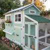 COLORPAPA 2 Pack Shed Windows, 12"x12" Transom Window Fixed Design