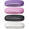 ZONLY Eyeglasses Case,(4 Piece) Unisex Hard Shell Eyeglasses Cases Protective