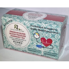 GT High Blood Pressure Tea Premium Blend, 1.4 Ounce Box (20 Tea Bags) (4-Pack)