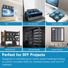 GDSTIME 4x120mm Powerful Computer Fans with AC Powered 100V 240V