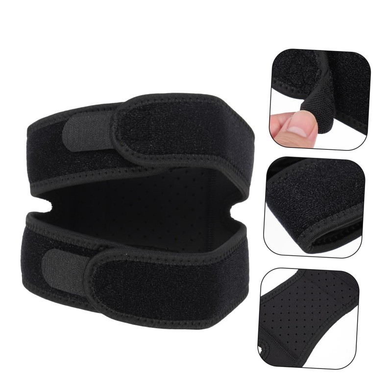 Healeved 5pcs Knee Support Brace for Sports Breathable Patella Strap