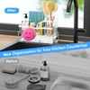 Sponge Holder for Kitchen Sink 304 Stainless Steel Self-Draining Sink