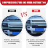 dreamcar2022 Aluminum Bumper Tow Hook License Plate Mount Bracket For