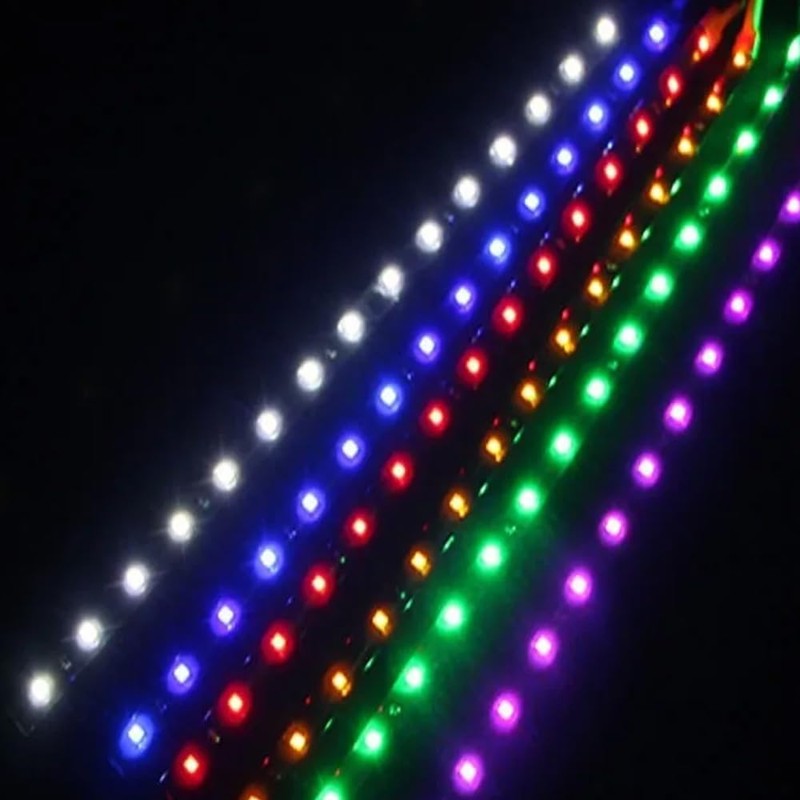 Vrabocry 10 PCS 100mm 12V 2835 SMD LED Green 15CM