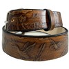 Duck Design Handmade Mens Leather Belt Western Work Casual Belt