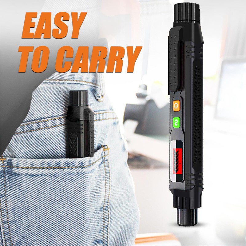 Natural Gas Leak Detector, Portable Gas Sniffer with Audible &