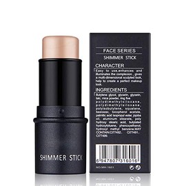 Kit de Maquillaje Facial Iluminador, Barra de Contorno y Resaltado en Polvo (02#)