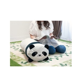 Orient Futon Storage Bag, Futon de Cushion, Length 28.7 inches (73 cm) x Diameter 14.2 inches (36 cm), Panda