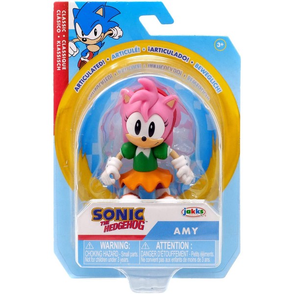 Sonic The Hedgehog Action Figure 2.5 Inch Amy Collectible Toy