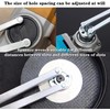 Universal Wrench 4mm Adjustable Angle Grinder Wrench, Universal Angle Grinder
