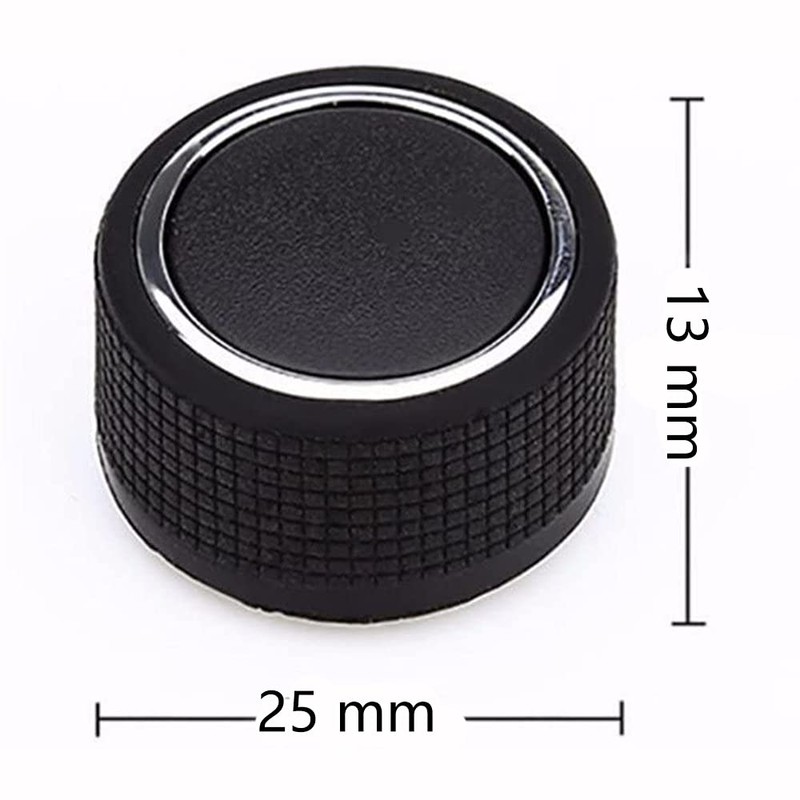ANCLLO 2 Pack Rear Radio Volume Control Knob for 07-13