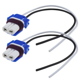 VGOL 2Pcs Car Headlamp Bulb Holder Repair Wiring Replacement 8GH 005 635-12 Compatible with Land Rover Range Rover Evoque 2011-2019 Wiring Harness Adapters