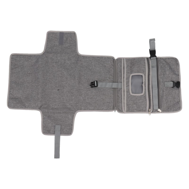 Portable Baby Diaper Changing Mat Foldable Multi Storage Pockets Soft
