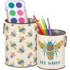 Primitives by Kathy 112240 Bee Happy Bucket Set
