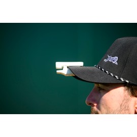 Tigeraire Lil Breezy Clip-On Fan – Mini Personal Portable Fan with 8 MPH Airflow, 6H Runtime | Face Cooling for Golf, Outdoor Sports, Travel | Silent & Rechargeable | Hat & Shirt Clip Design - Black