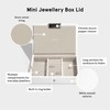 Stackers White Mini Jewellery Box - Set of 2