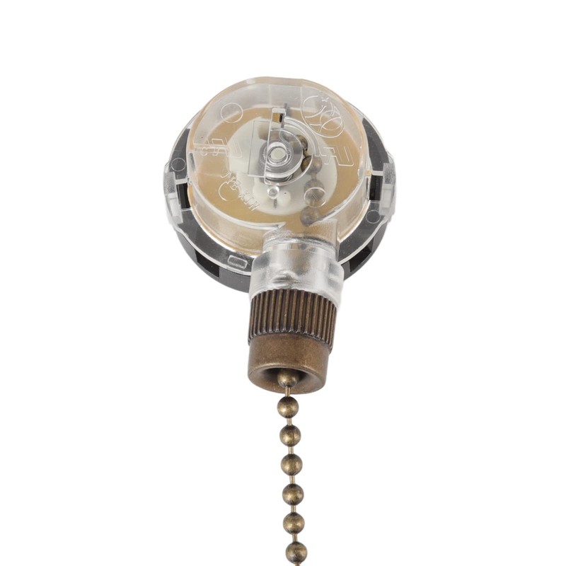 DAYM Ceiling Fan Light Switch 250V 125V Pure Copper 3pcs