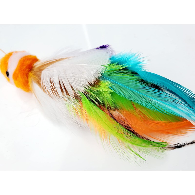 Percy Parrot bird cat toy feather teaser, feather,interactive kitty,unique,Cat Toy,Kitty,Gift