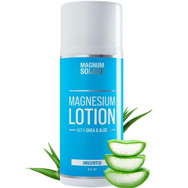 Magnum Solace Magnesium Lotion with Aloe & Shea C Apply