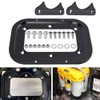 X-AVION Black Aluminum Battery Tray - Universal Racing & Trunk