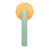 Pet Pumpkin Brush Self Cleaning Slicker Brush One-touch Cleaning Button