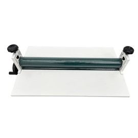 INTBUYING 29.5 in Manual Cold Roll Laminator Commercial Professional 0.4" Thickness Foldable Roll Laminating Machine Vinyl Photo Film Mounting Laminator Picture and Painting Cold Laminator Machine