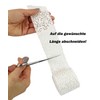 Romed Romed Gipsbinden Gipsverband (7.5 cm x 3 m), 6