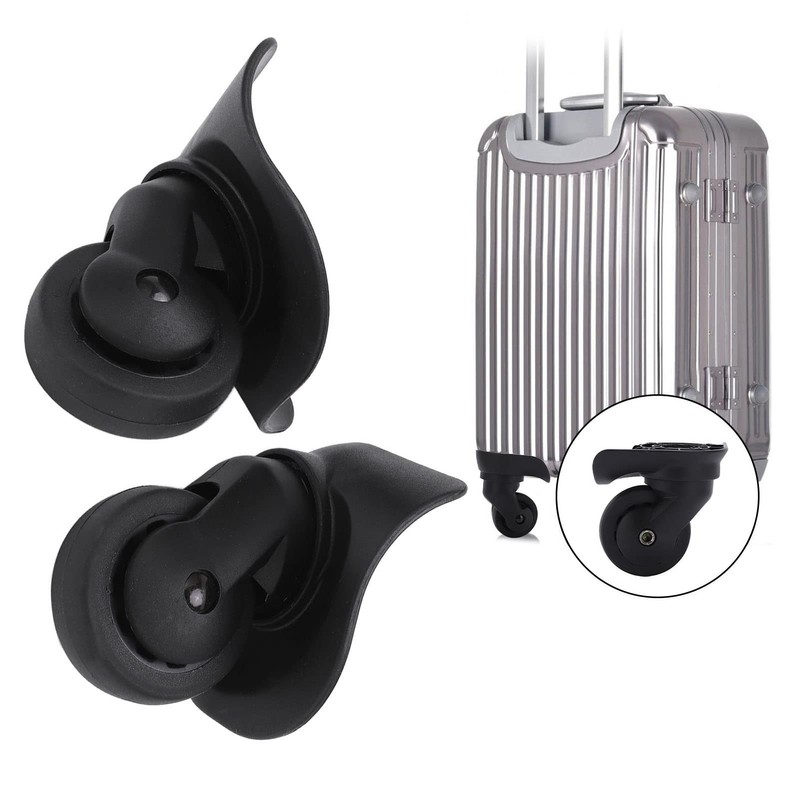 Dilwe 1 Pair A53 Trolley Suitcase Luggage Wheel Universal Travel