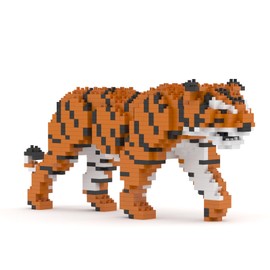 JEKCA Tiger 01S Building Blocks, Building Block Sculptures, Collectable Set, Perfect Gift Idea