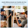 vantisan Timbre con Camara para Exterior con Head-to-Toe View, 2K