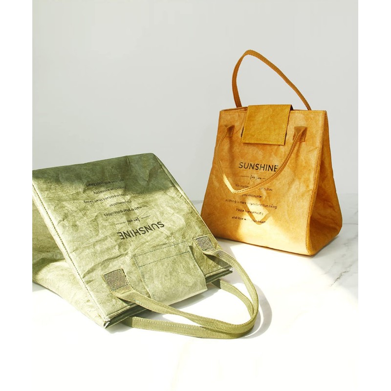 Paper-Like Lunch Bag, Cold Retention, Lunch Bag, Cold Retention, Aluminum