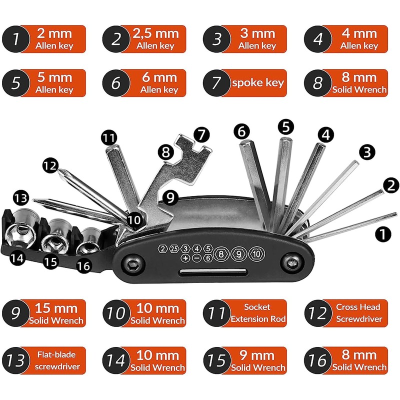 ROCKBROS Bicycle Saddle Bags Bicycle Seat Bags Tool Bag Bicycle