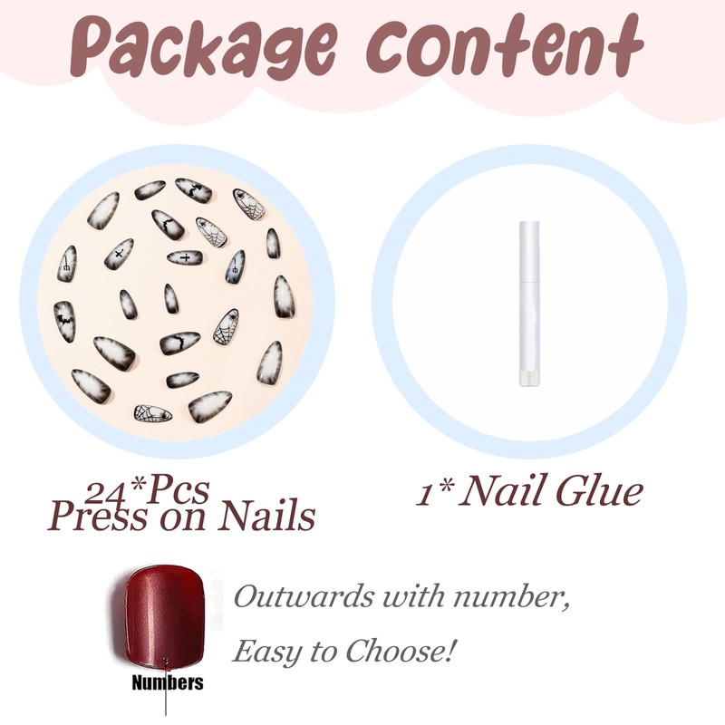 BABALAL Fake Nails BBCRJ3152