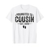 Promoted to Cousin est. 2026 Baby Announcement for Cousin T-Shirt