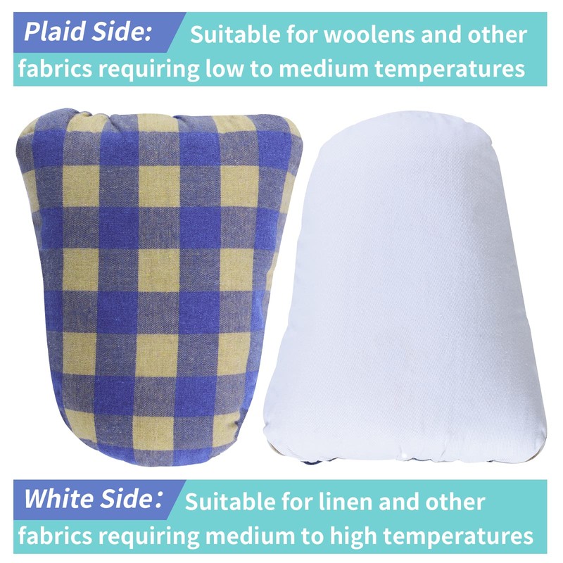 MOLIGOU Tailors Ham, Pressing Tool for Ironing, Sewing Ham for