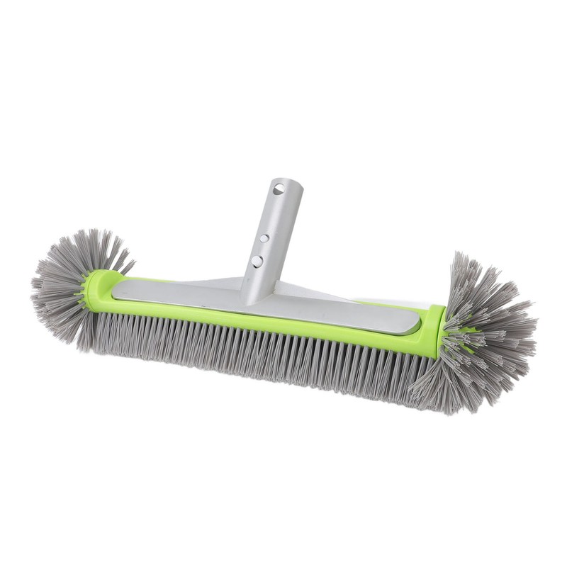Pool Cleaning Brush Head Plastic Nylon Bristles Prevent Scratch Swimming
