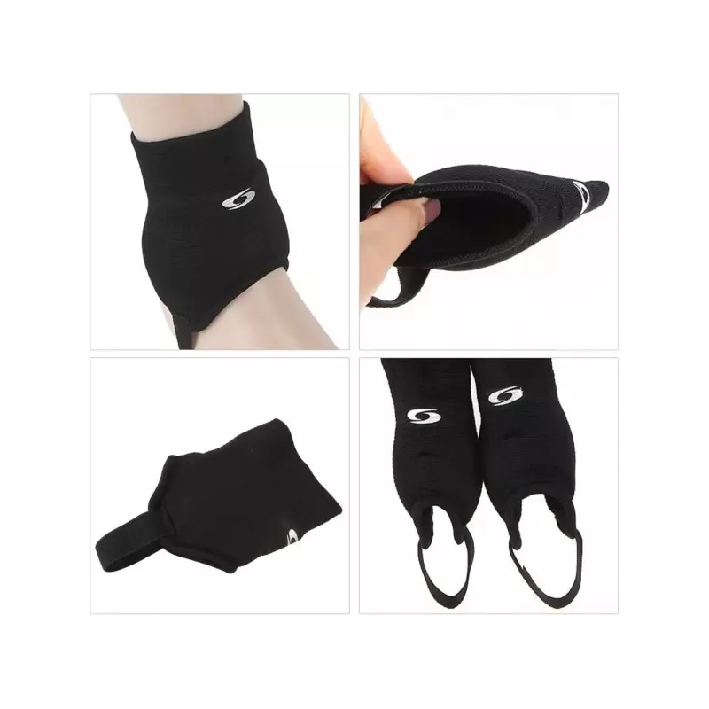 축구용 발목 보호대 x 1쌍 방패 양면 패드 Ankle Protector