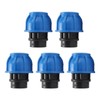 5PCS Plumbing Fittings Water Pipe Quick Connector Coupling Kit Female
