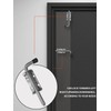 Quality Life Spring Loaded Gate Latch Pin Barrel Bolt 5in