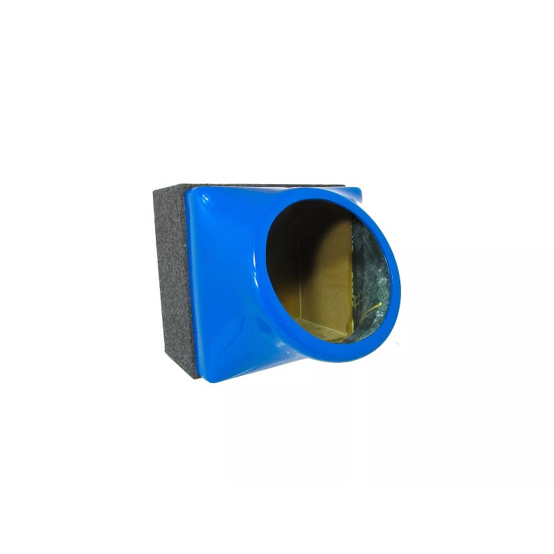 FibroPRO Single 12 fiberglass sub woofer speaker box enclosure carpeted