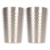 2pcs 304 Stainless Steel Cup 350ml Durable Multipurpose Water Coffee