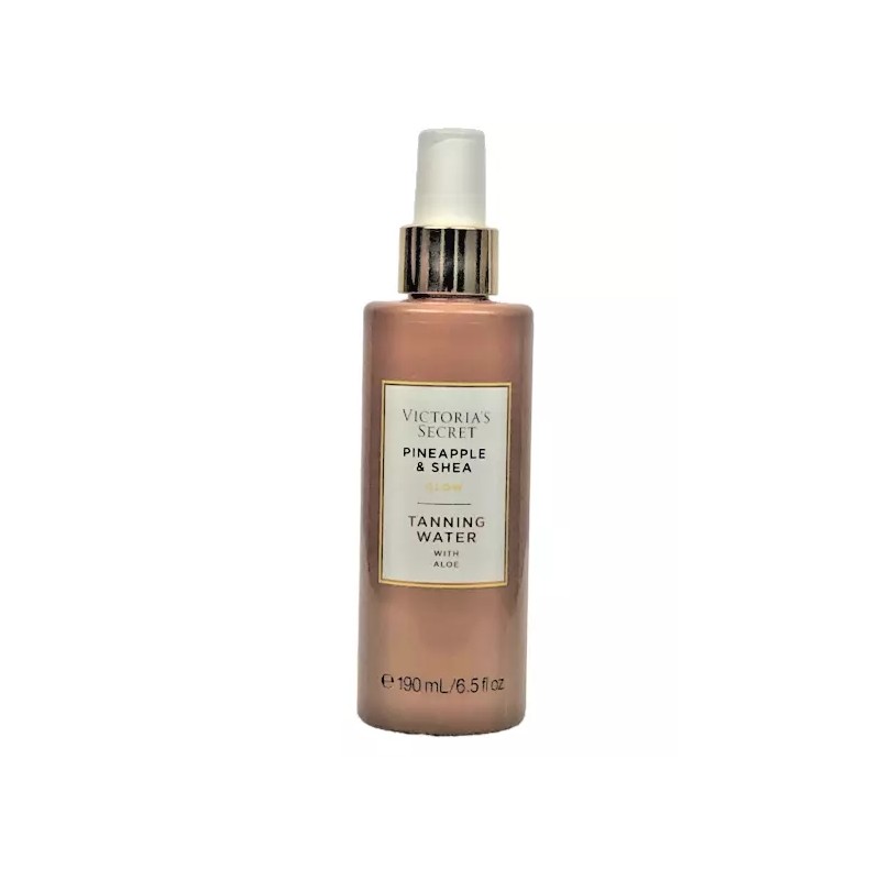 VICTORIA'S SECRET PINEAPPLE & SHEA GLOW SELF TANNING WATER w/