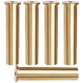 Be In Your Mind 5 Piece Golf Club Weight Head Brass Shaft Tip Weights Weight Head Accessories Fits Steel, Wood, Steel and Iron Shafts (10G)