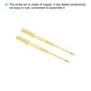 PATIKIL Test Probe Tweezers Copper Multimeter Test Lead Extension Probe